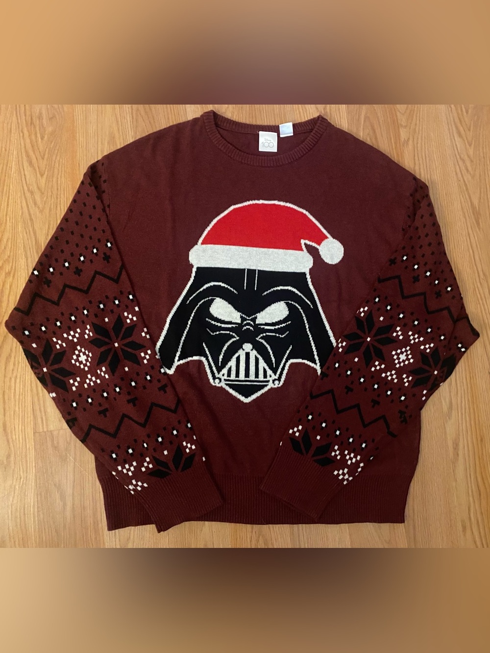 Men’s Disney 100 Darth Vader Christmas Sweater